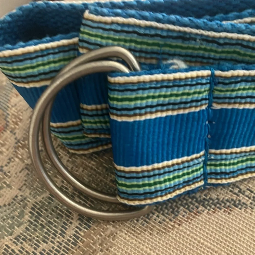 Ladies web style belt 12